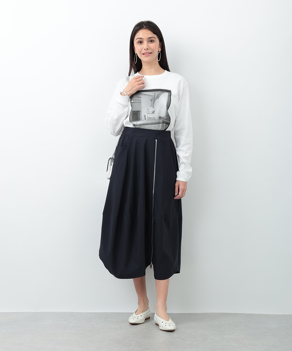 アシンメトリーデザインスカート