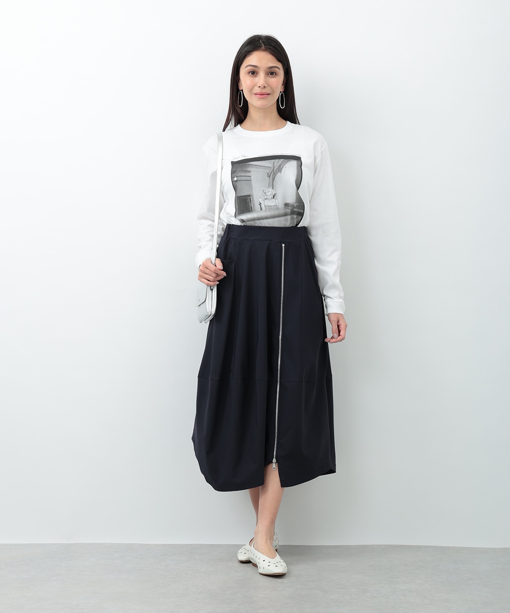 アシンメトリーデザインスカート