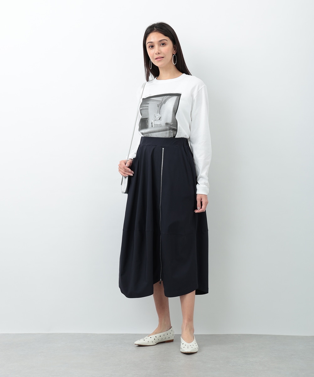 アシンメトリーデザインスカート