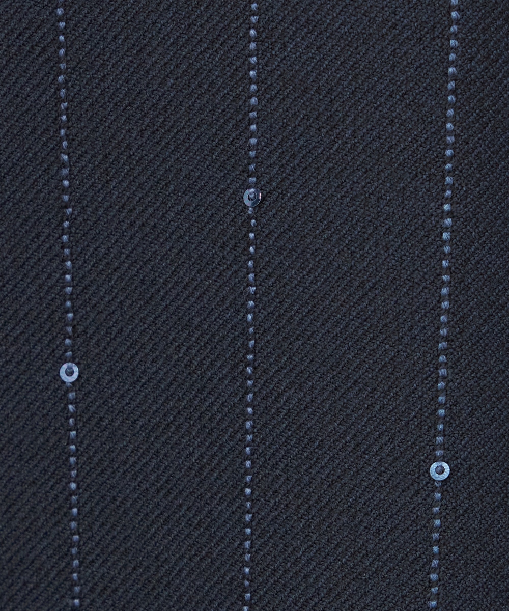 アシンメトリープリーツスカート