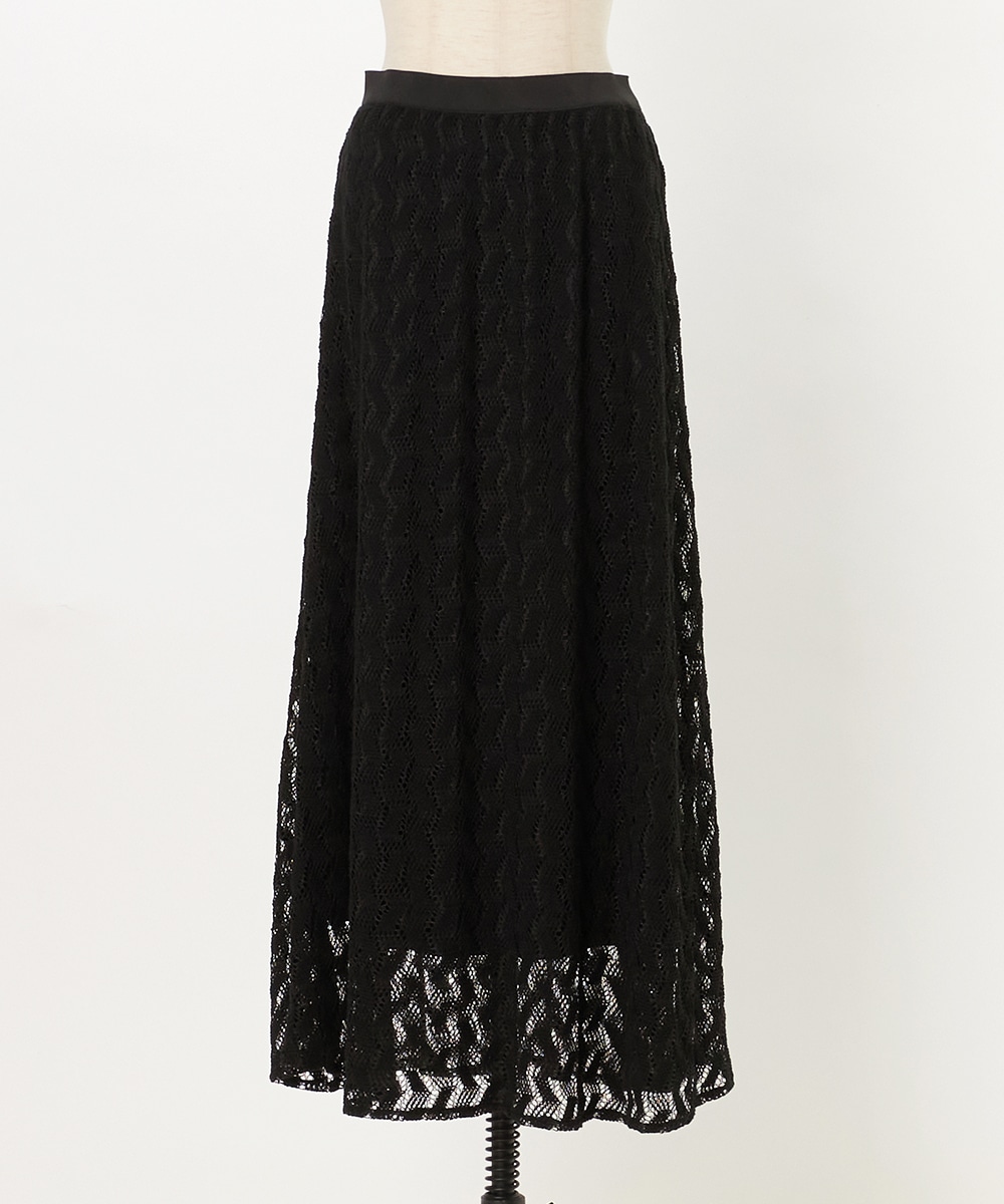 armoire capriceのジオメトリックレーススカート