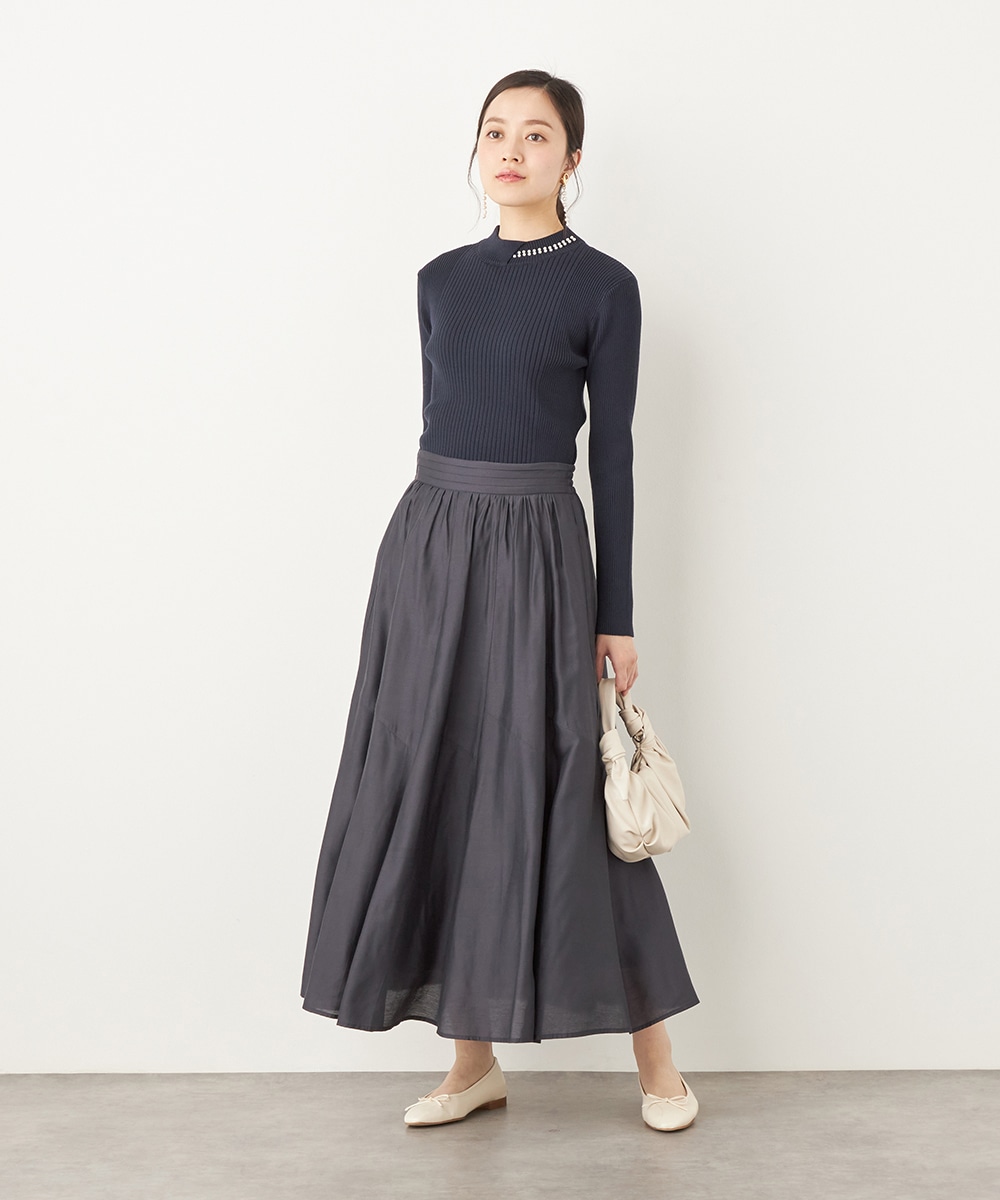 シルキーローンスカート