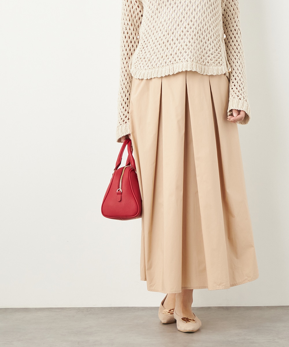 タックフレアスカート