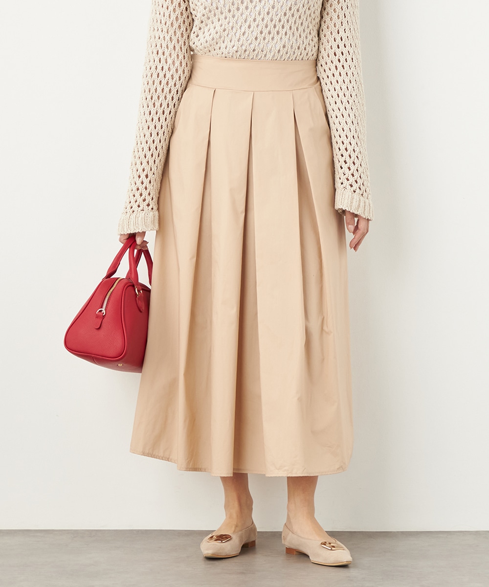 タックフレアスカート