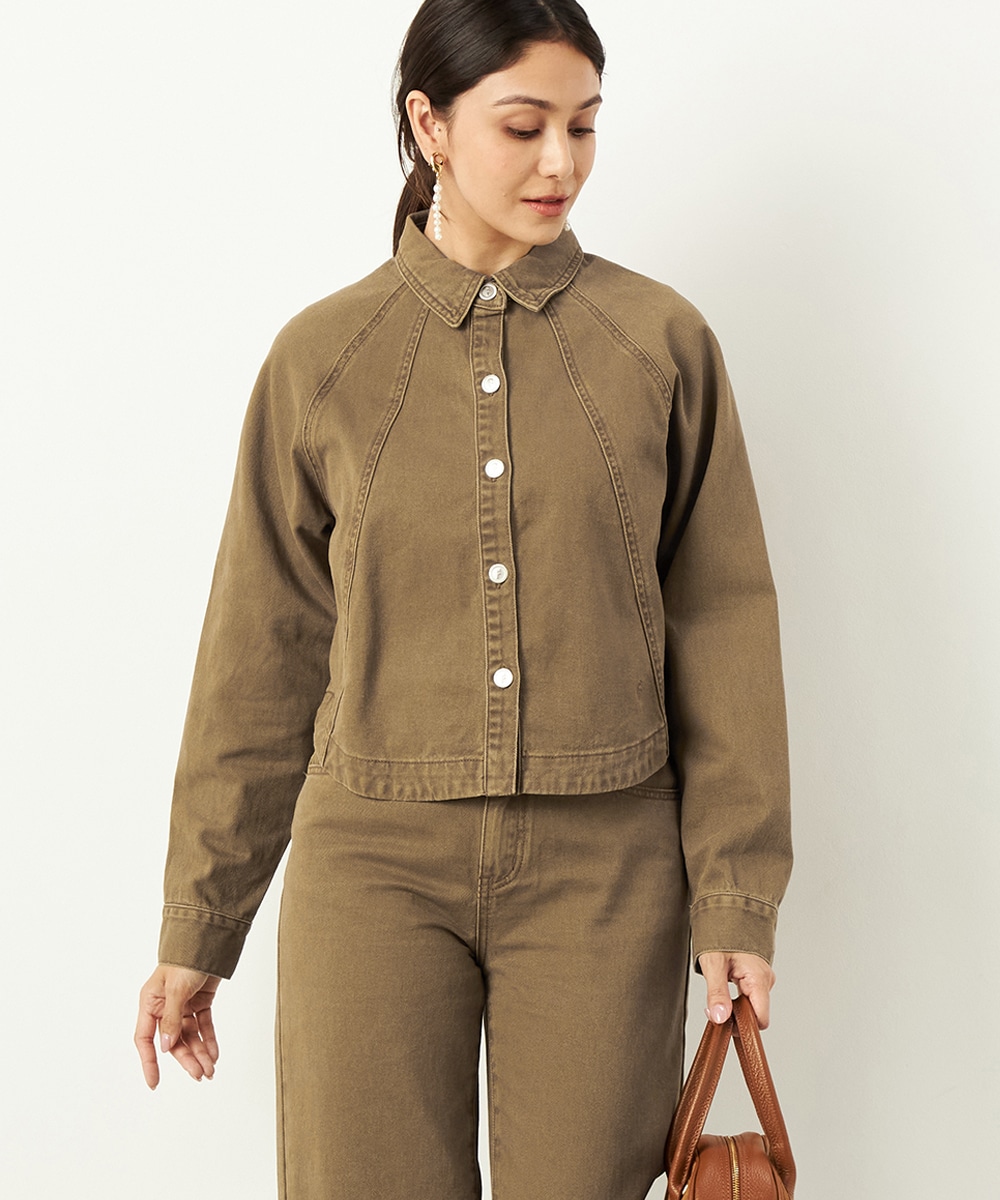  armoire capriceの切り替えデザインジャケット