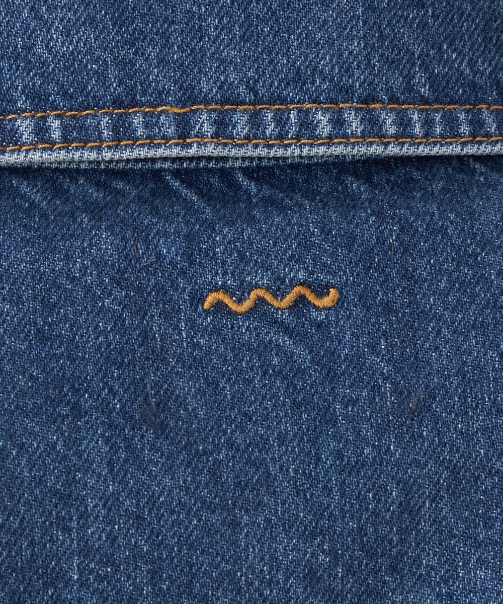 ポケットデザインデニムジャケット