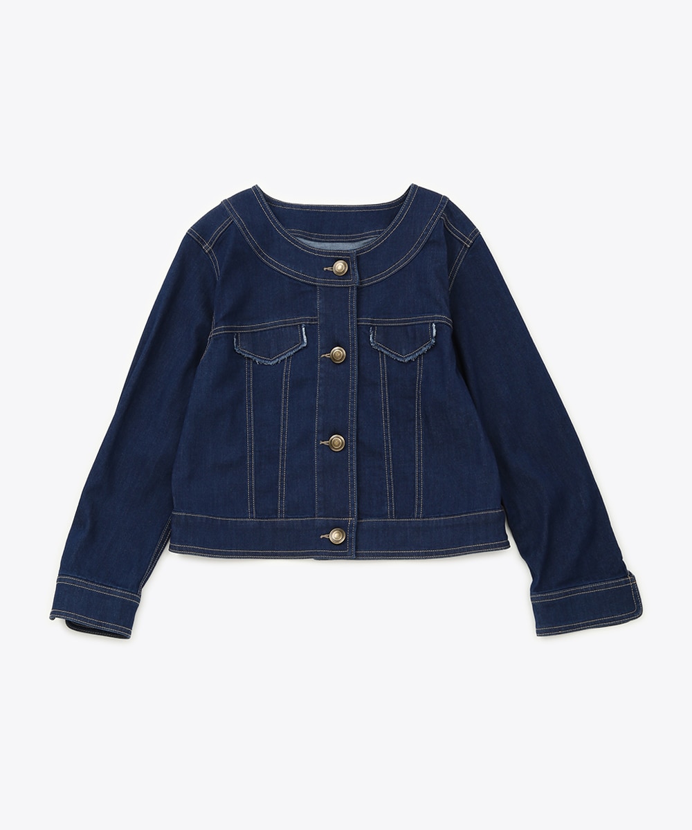 ストレッチテンセルデニムジャケット