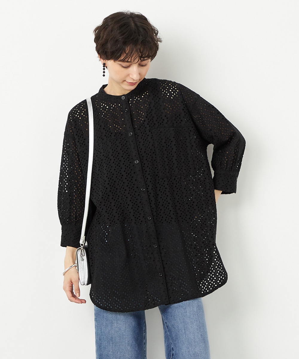  armoire capriceのレースシャツ