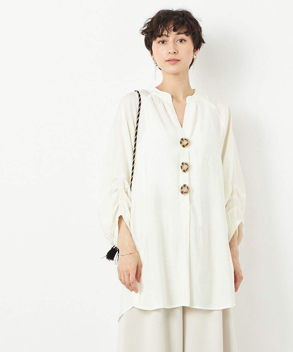  armoire capriceのBIGボタンチュニック