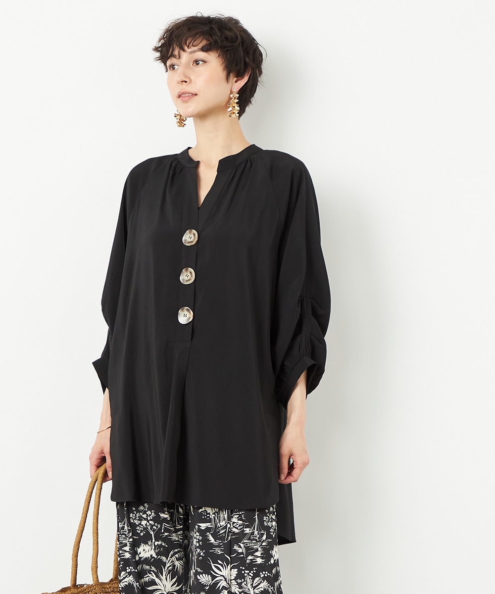  armoire capriceのBIGボタンチュニック