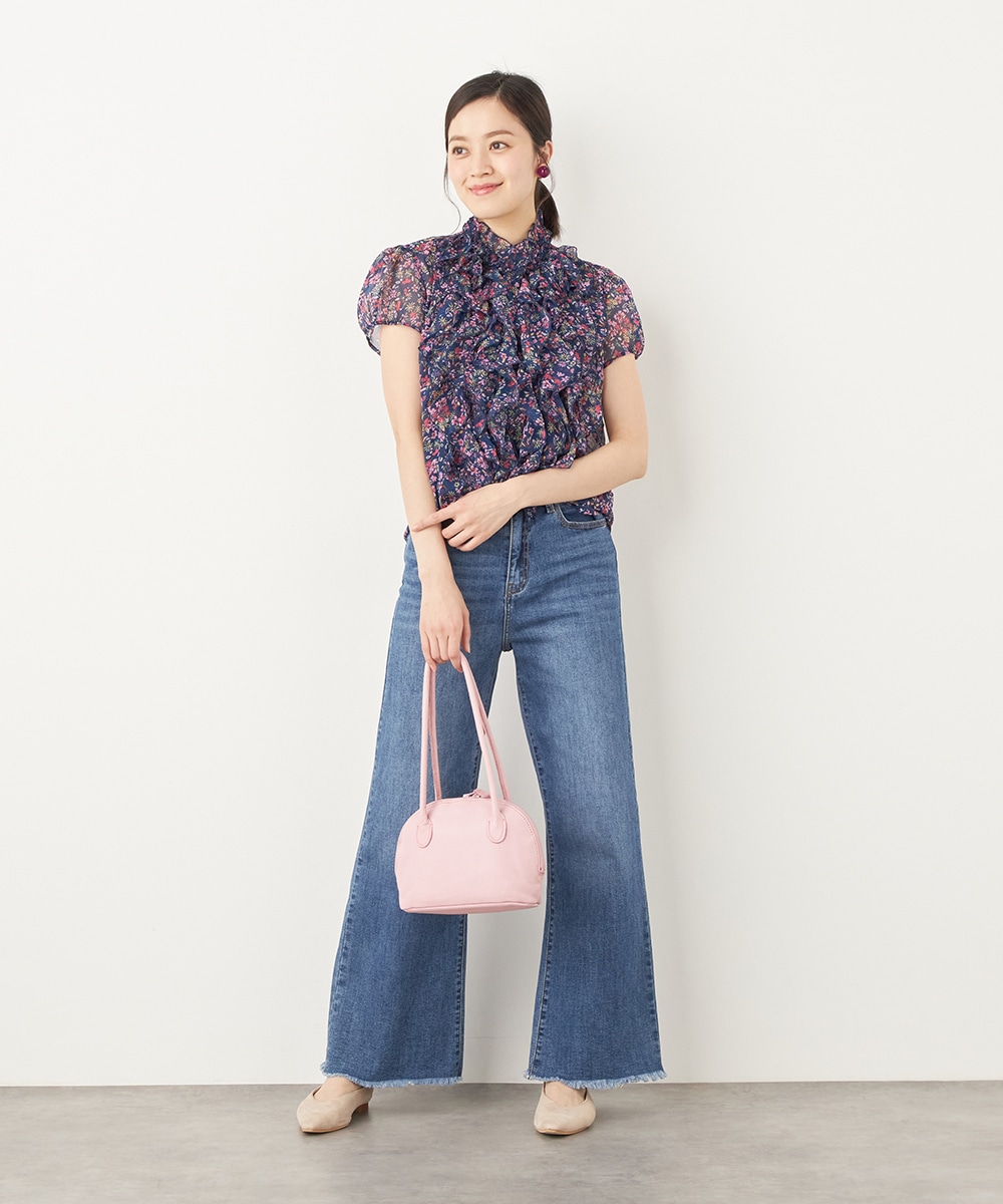 ラッフルフリルブラウス