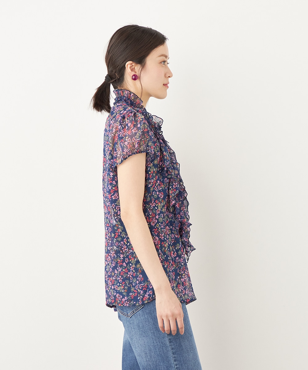 ラッフルフリルブラウス