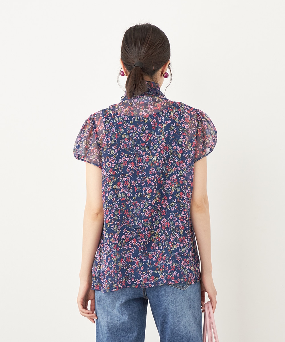 ラッフルフリルブラウス