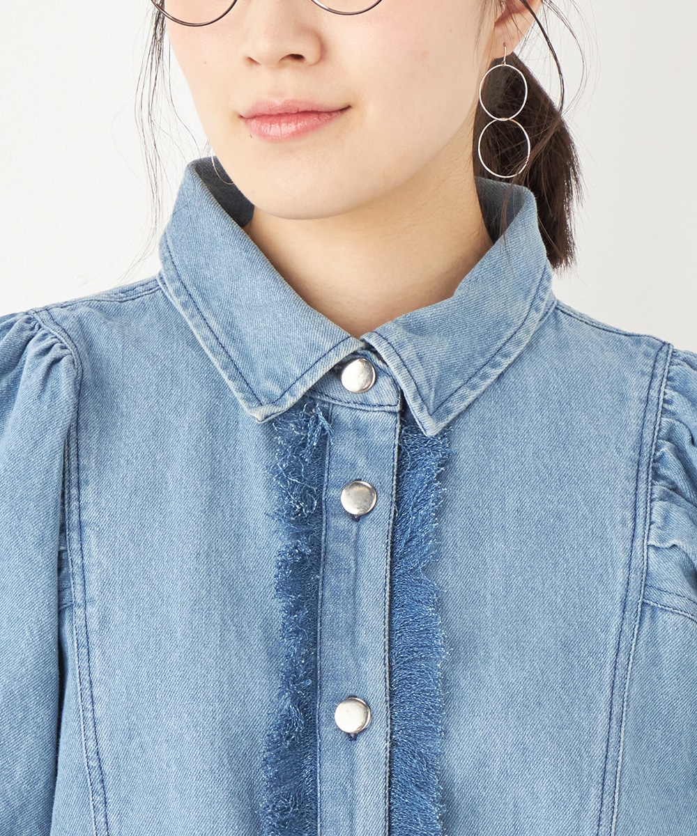 ボリュームスリーブブラウス