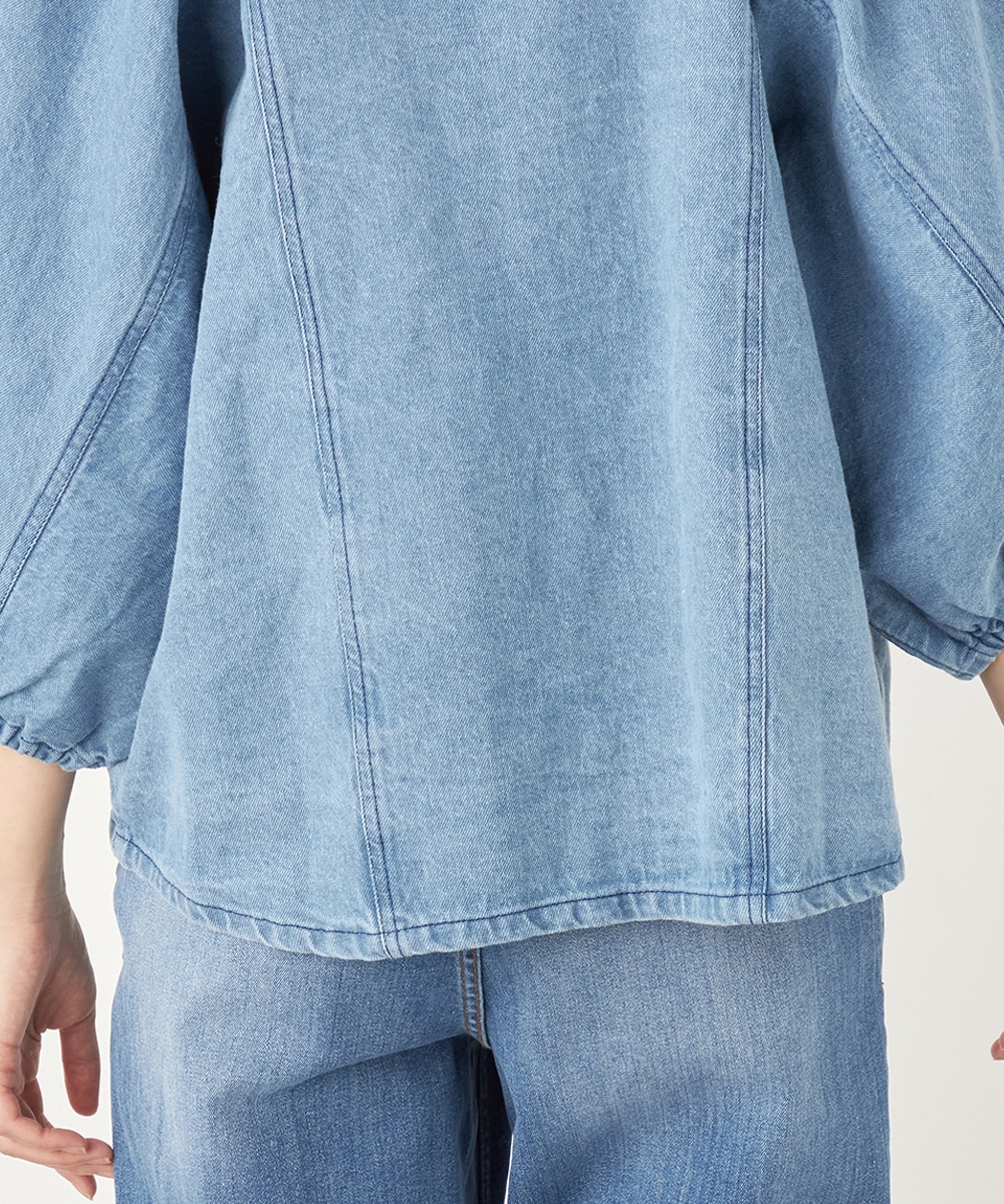 ボリュームスリーブブラウス