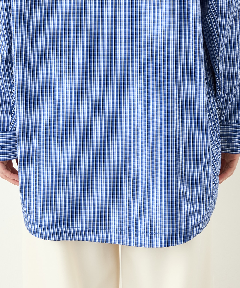 チェックデザインシャツ