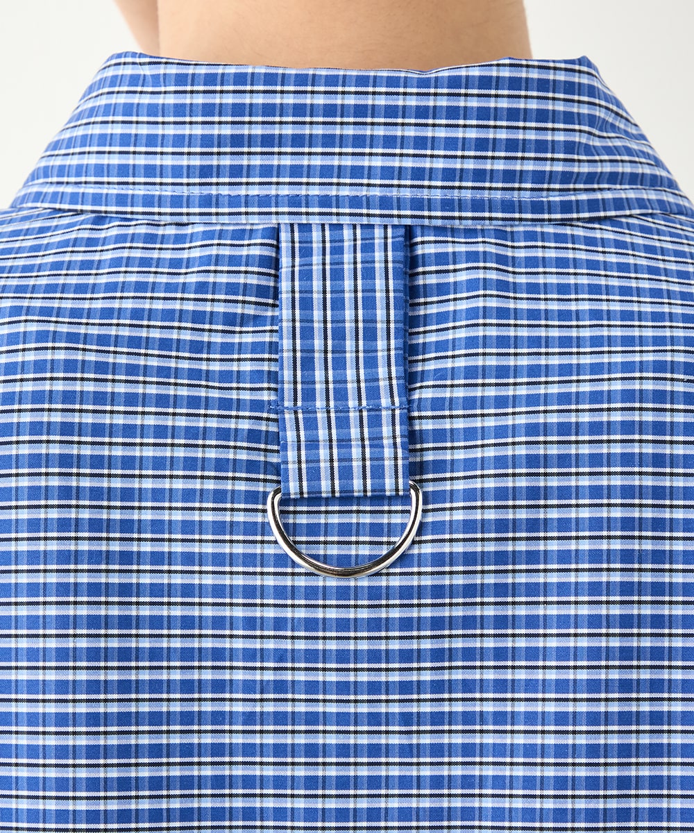 チェックデザインシャツ