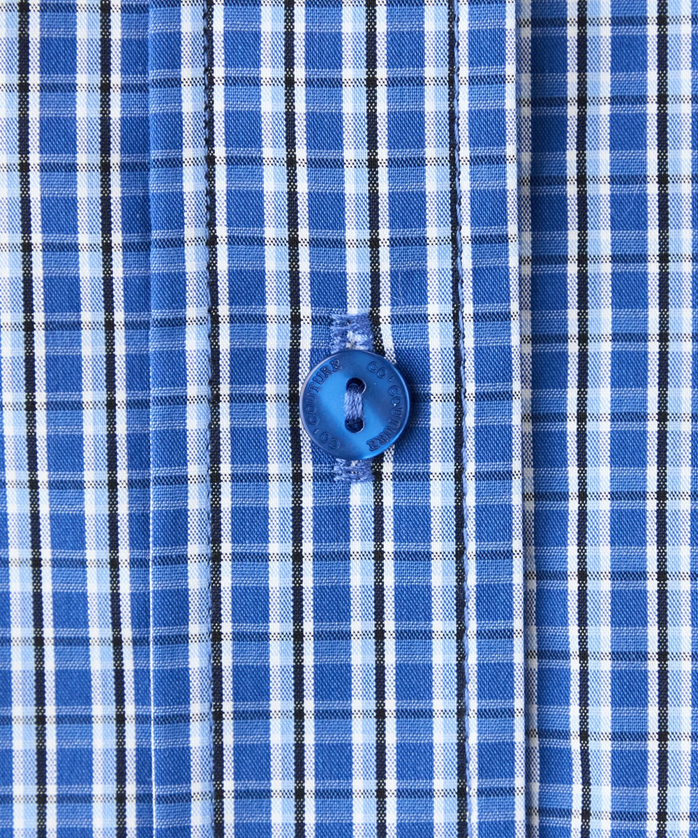 チェックデザインシャツ