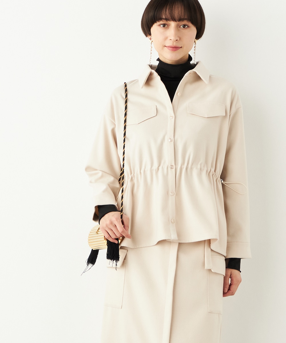 起毛カルゼシャツ