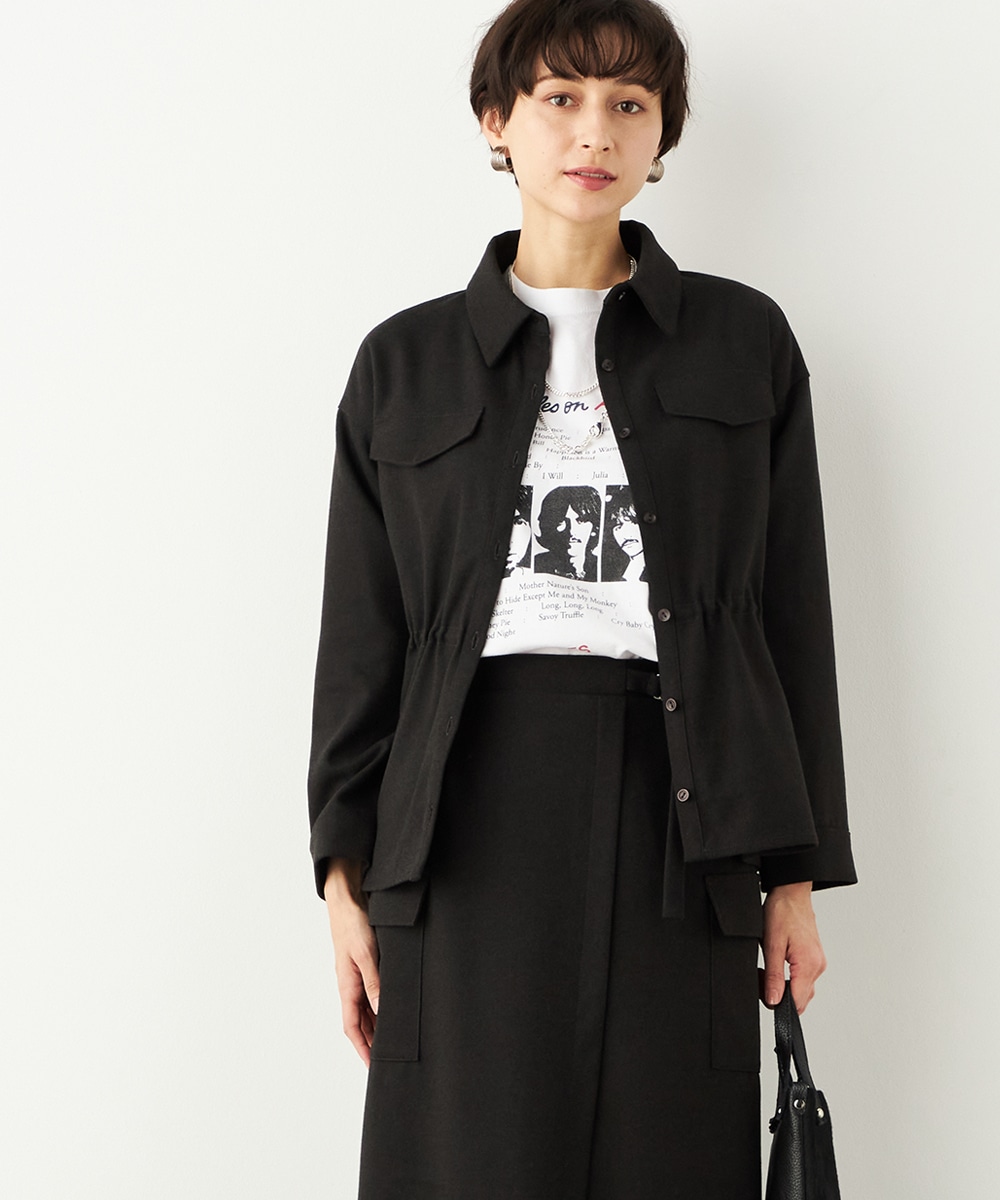 起毛カルゼシャツ