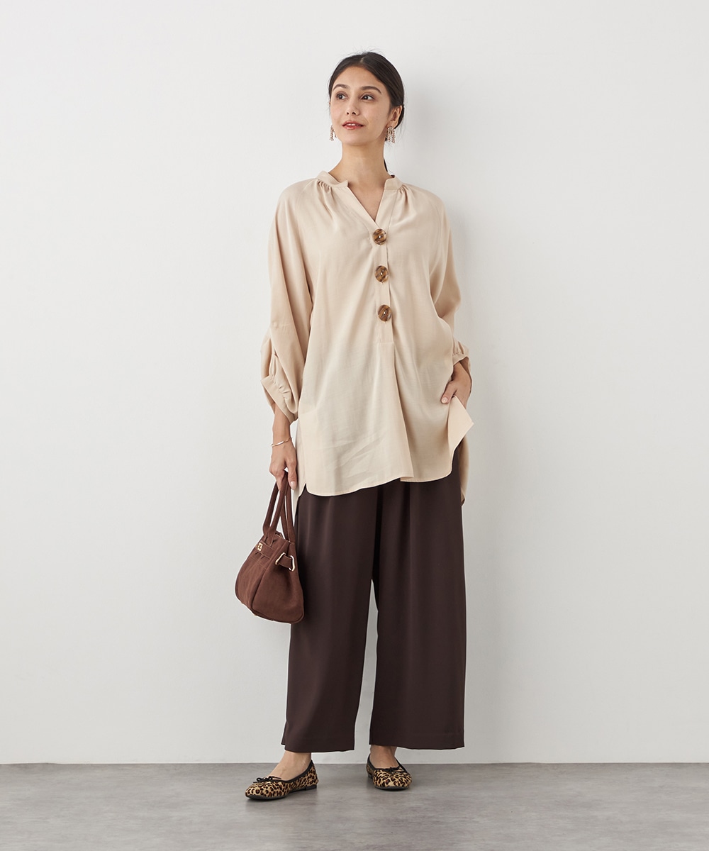 BIGボタンチュニック