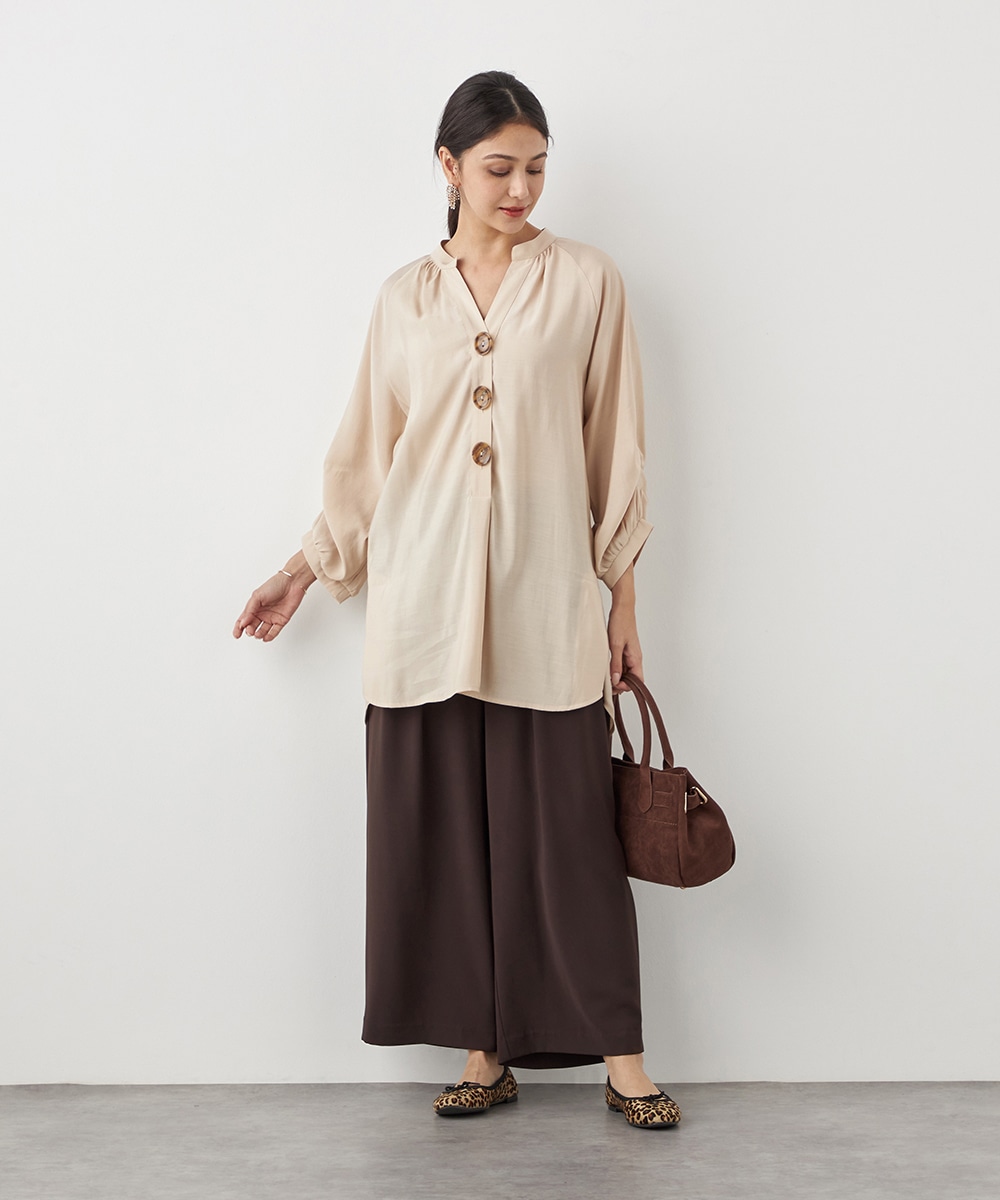 BIGボタンチュニック