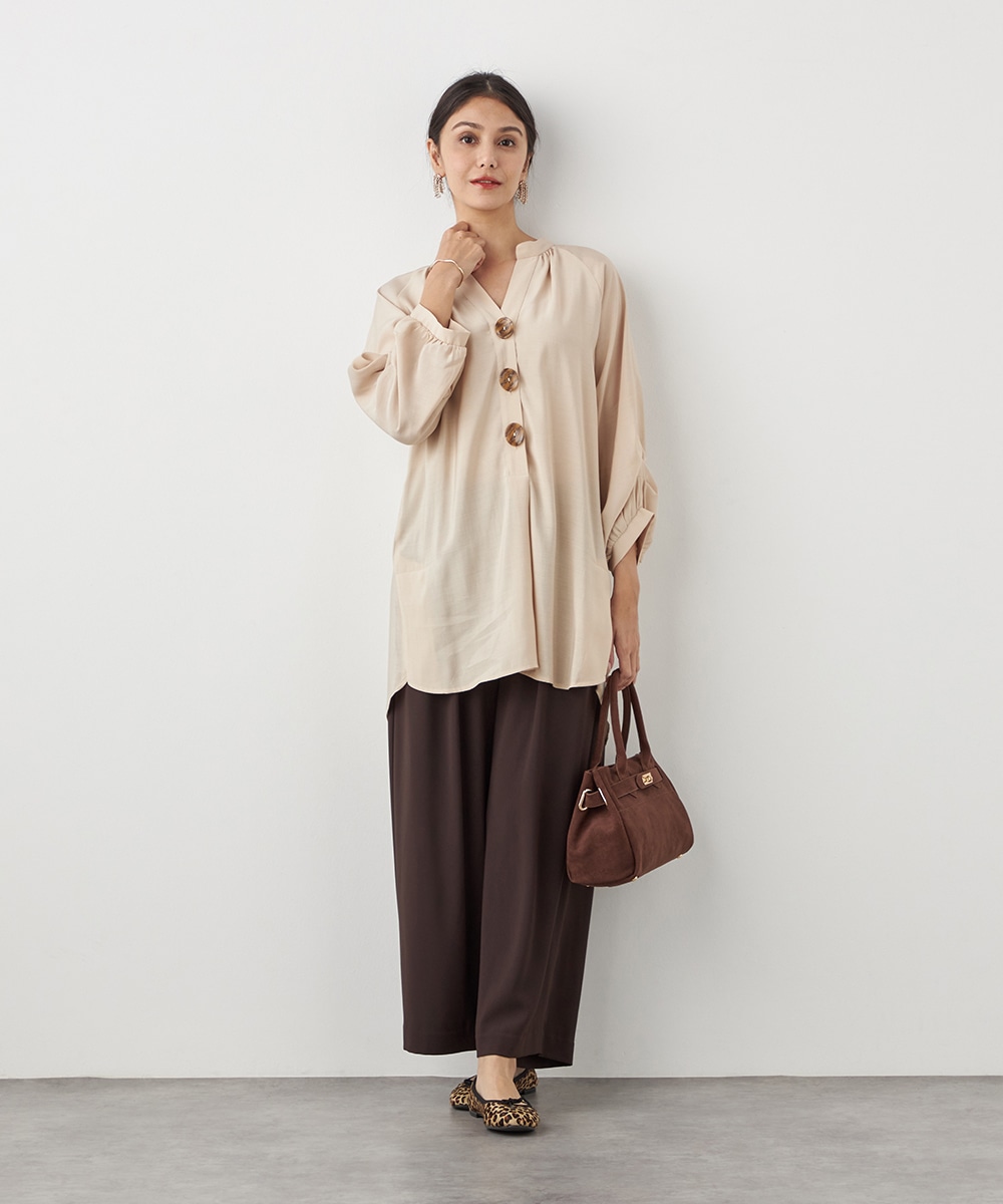 BIGボタンチュニック