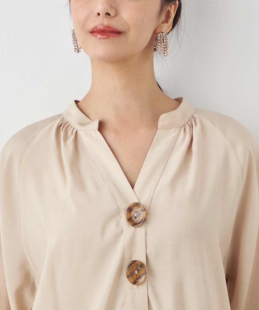 BIGボタンチュニック