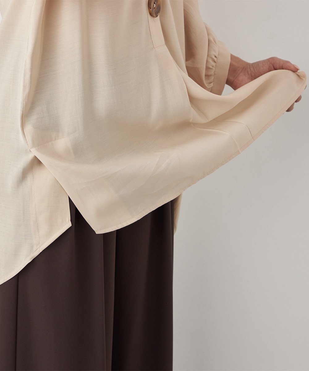 BIGボタンチュニック