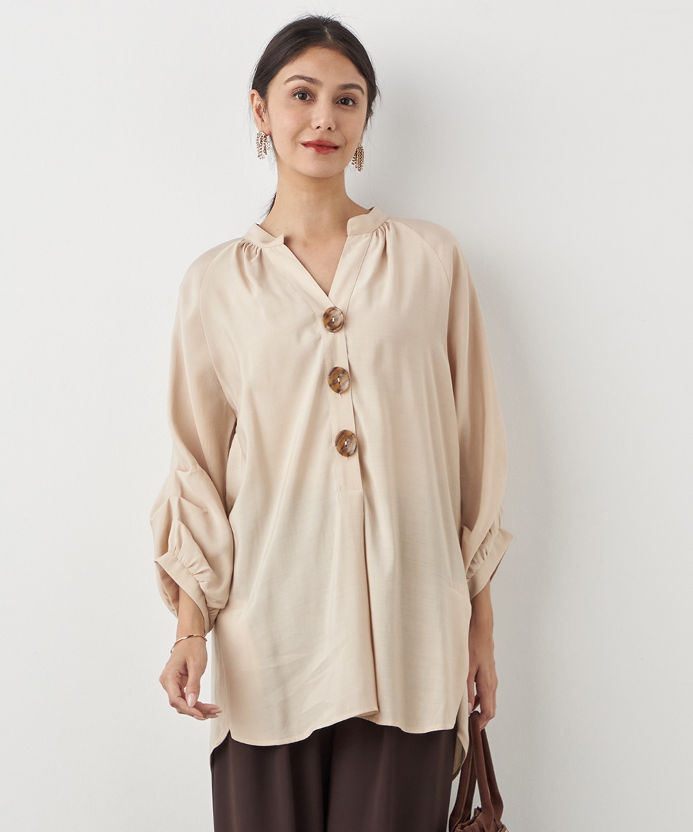 BIGボタンチュニック