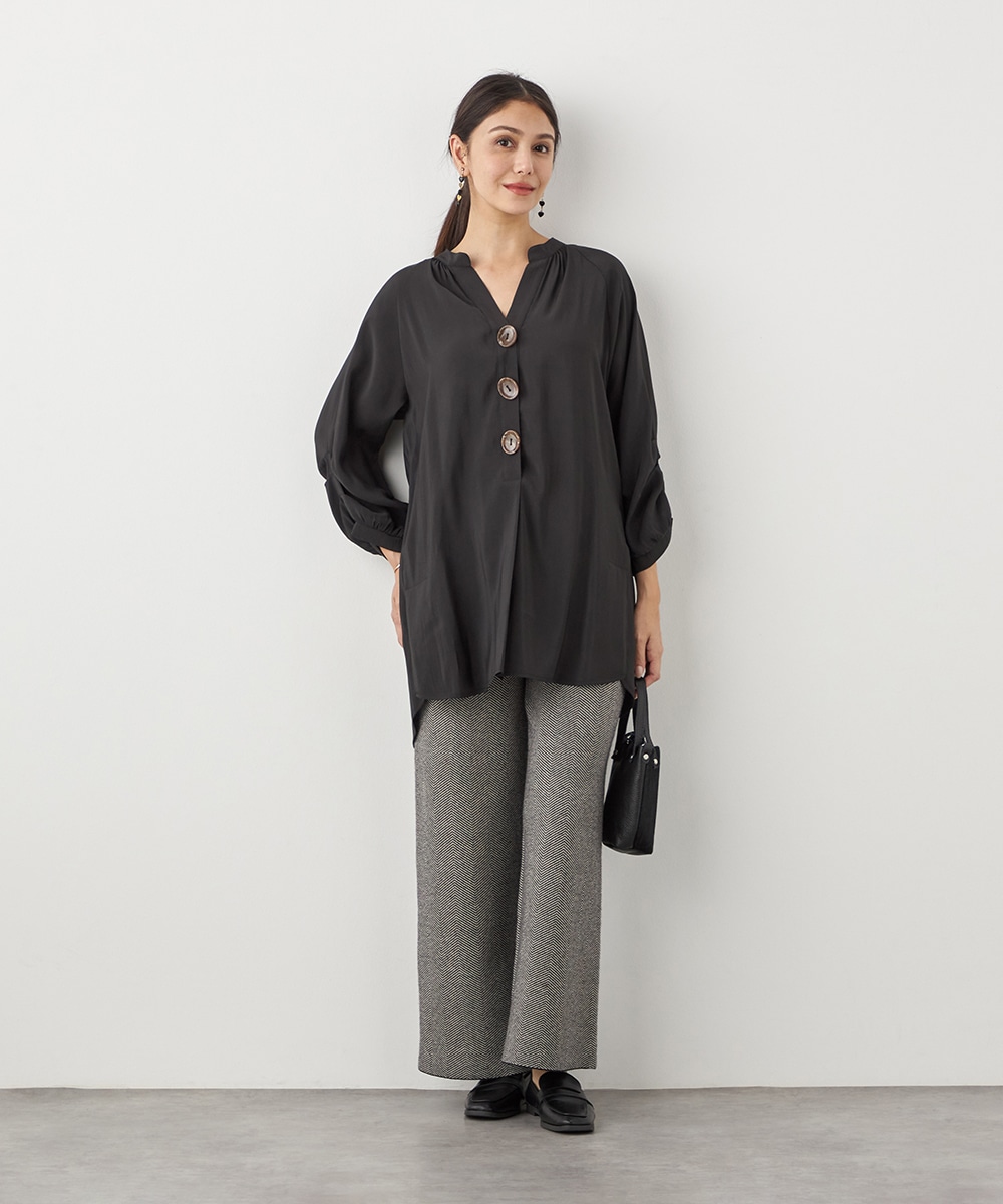 BIGボタンチュニック