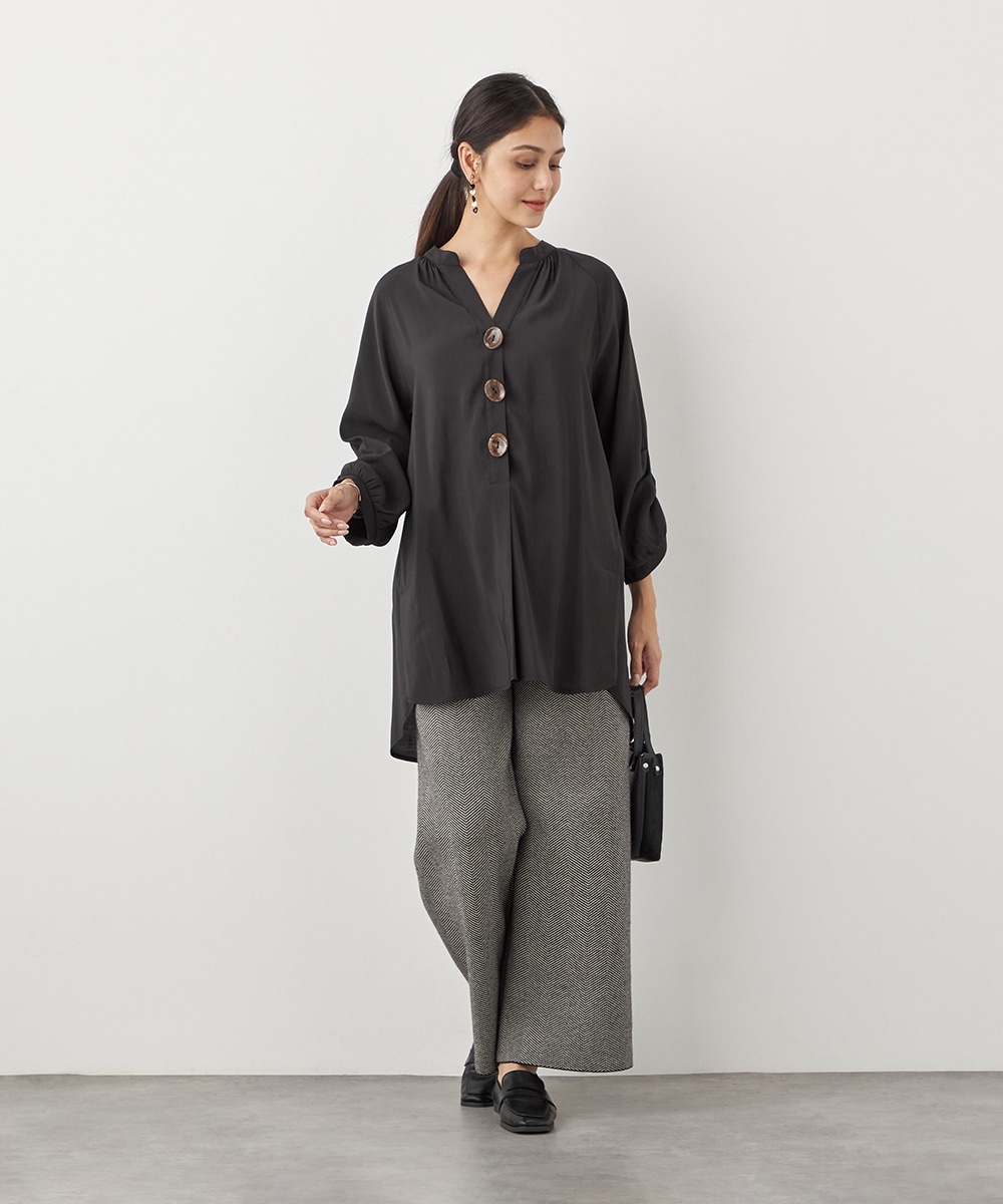 BIGボタンチュニック