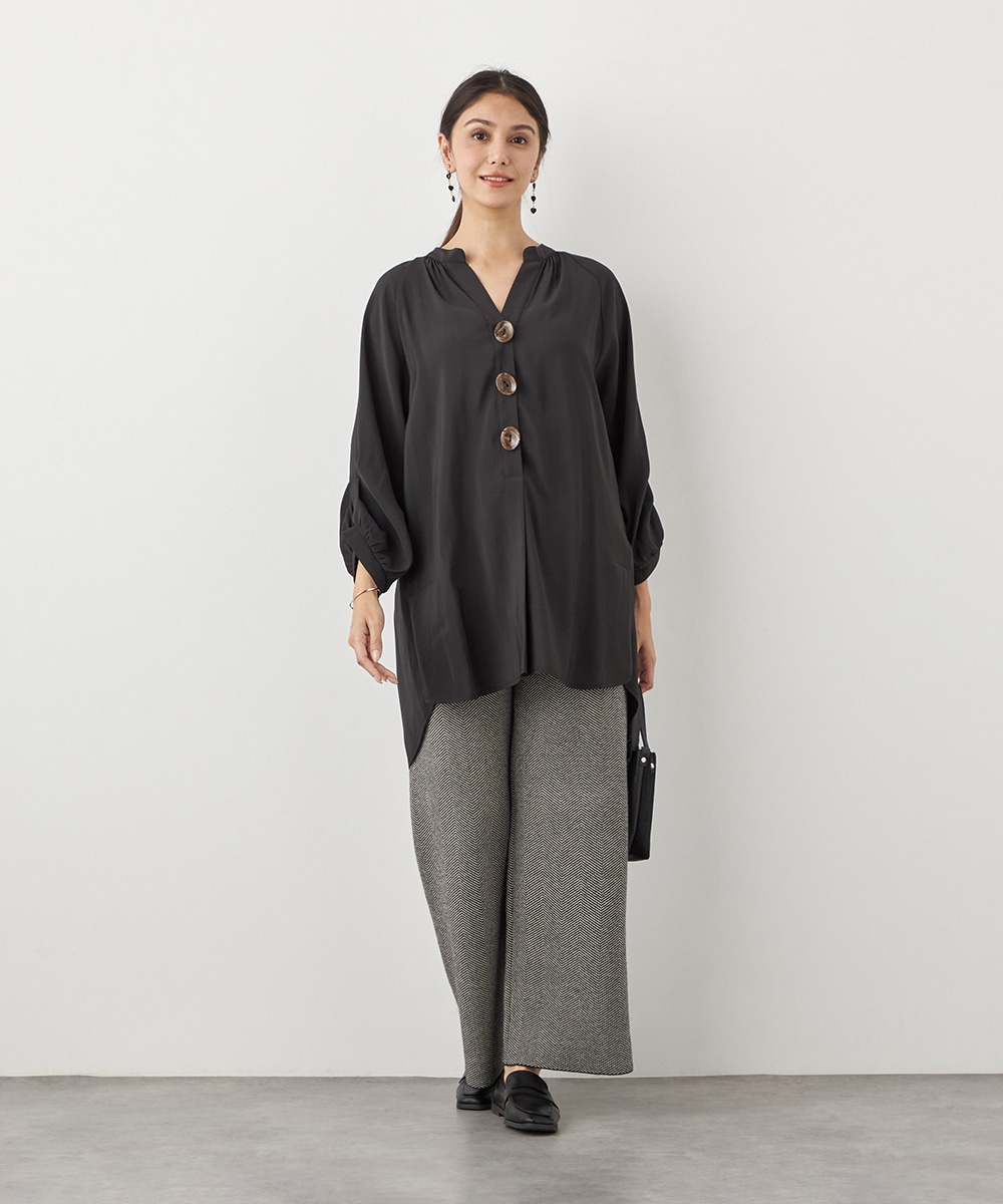 BIGボタンチュニック