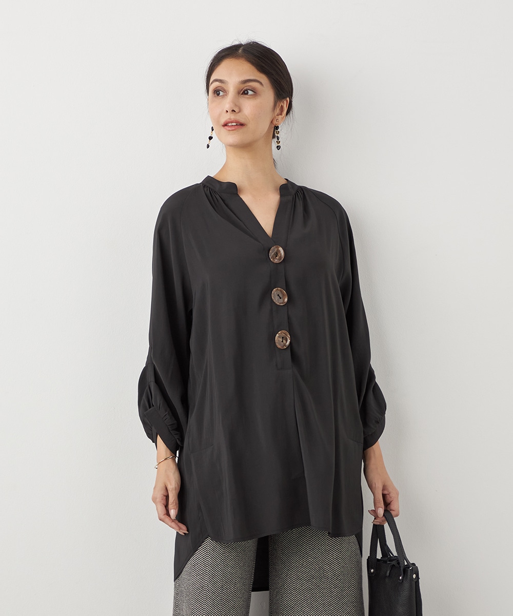 BIGボタンチュニック