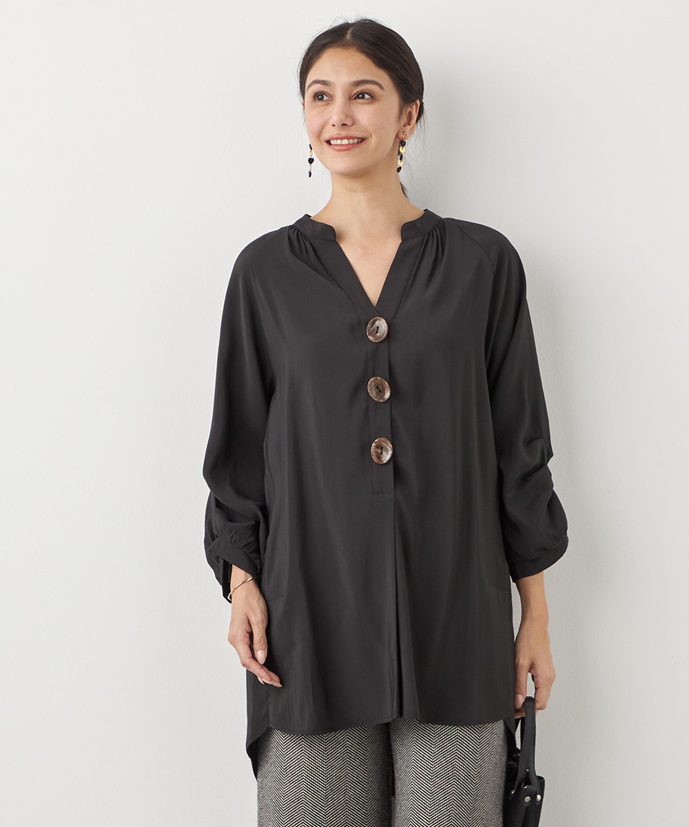 BIGボタンチュニック