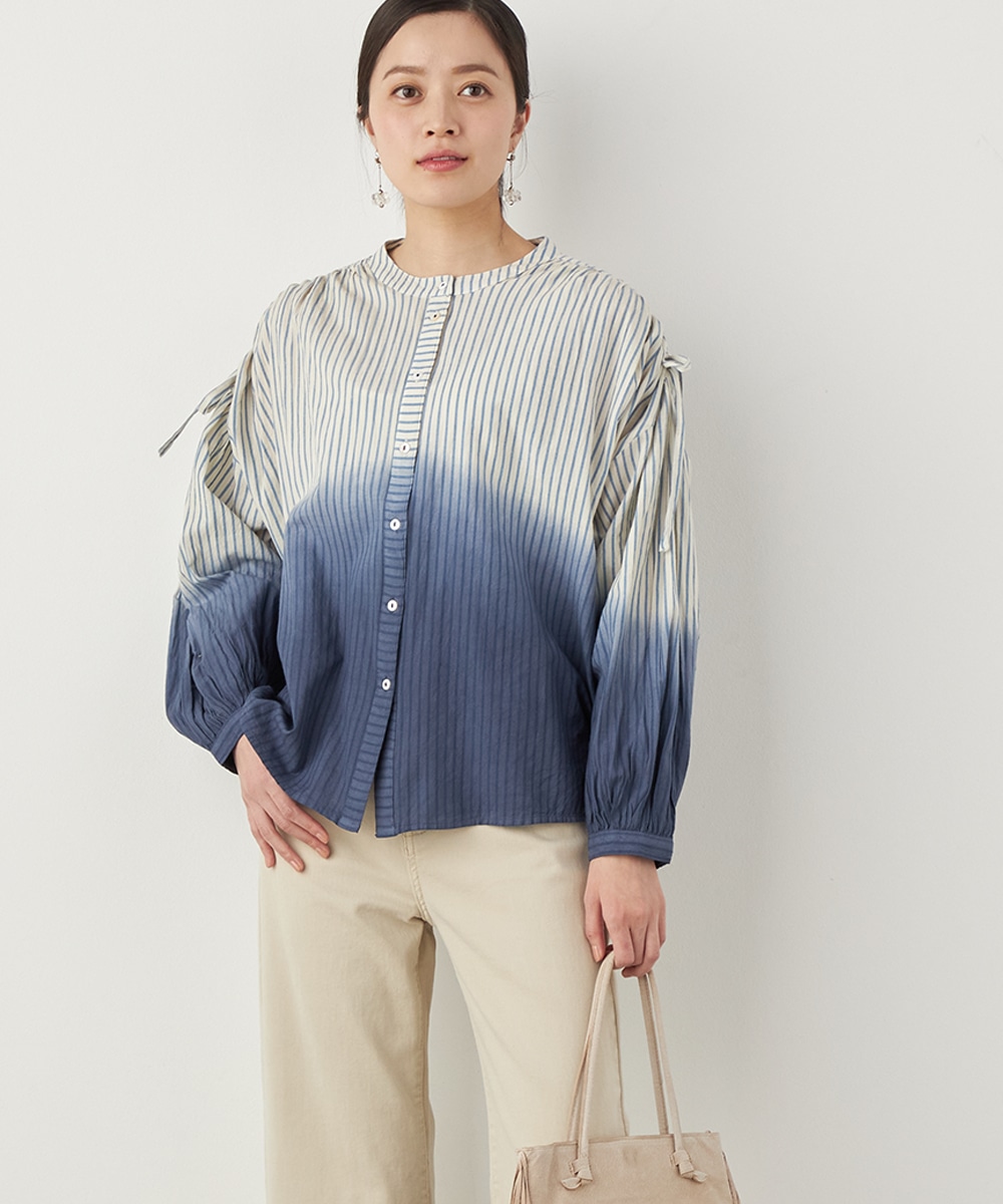 リボングラデーションシャツ