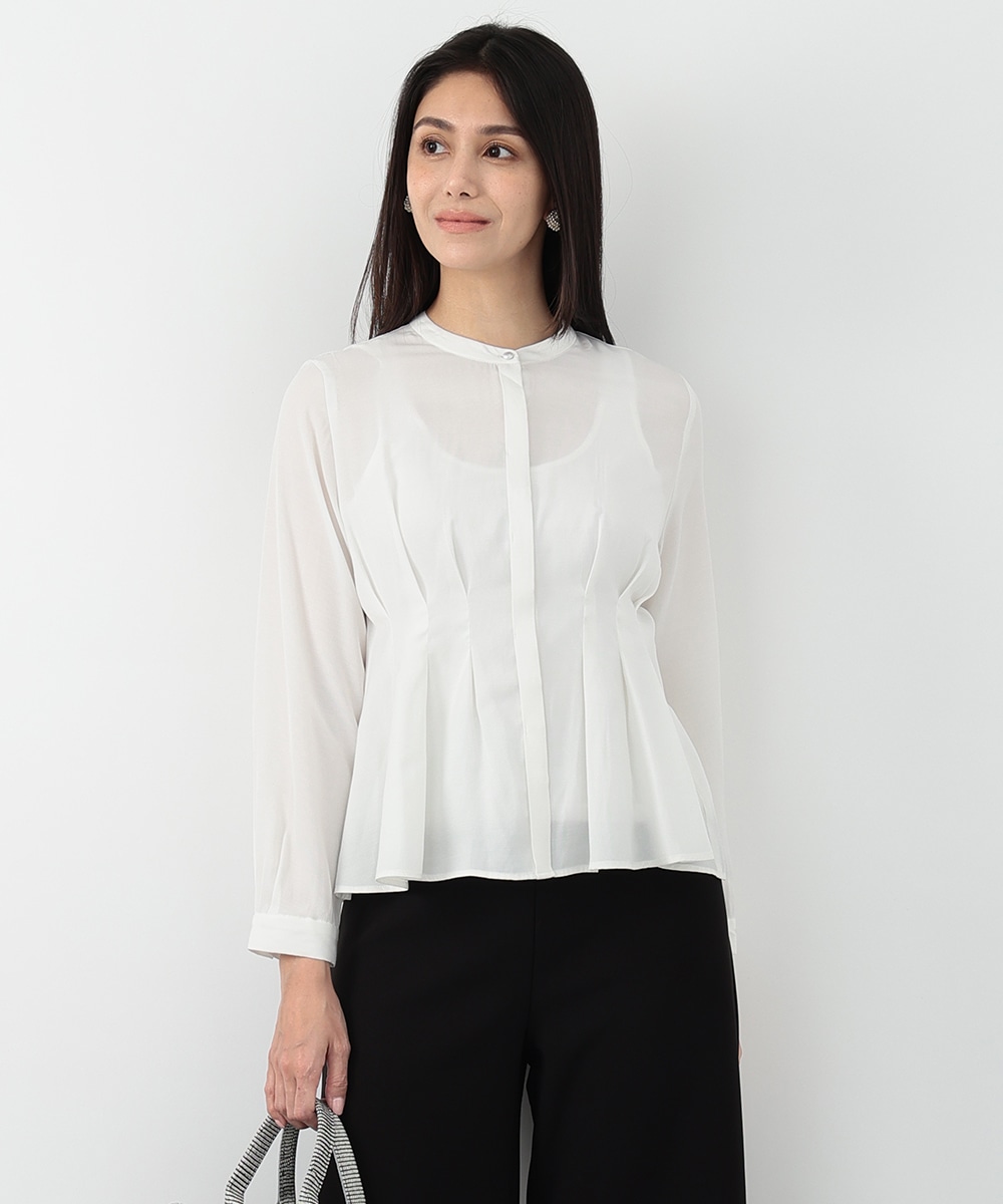 ピケタックブラウス