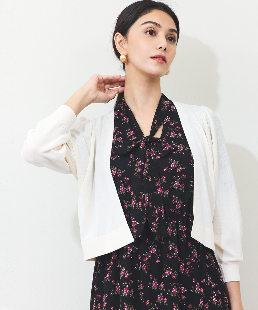  armoire capriceのUVトッパーカーディガン