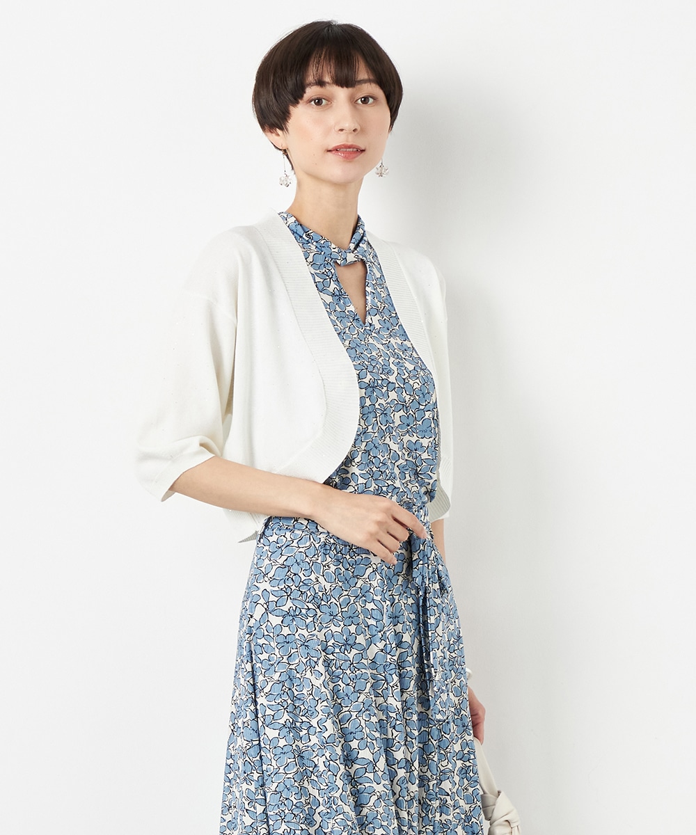  armoire capriceのミニスパンコールボレロ