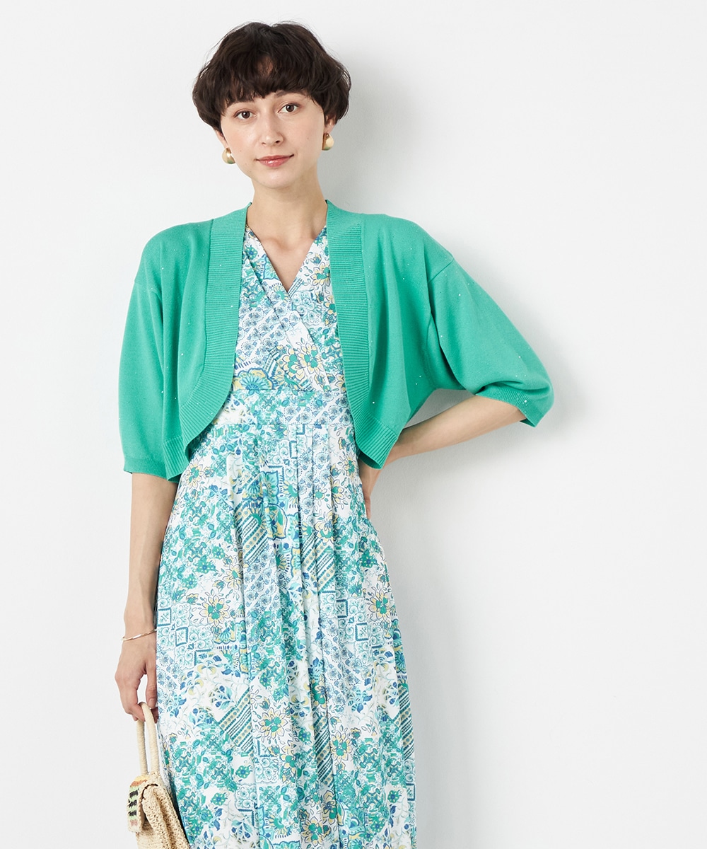  armoire capriceのミニスパンコールボレロ