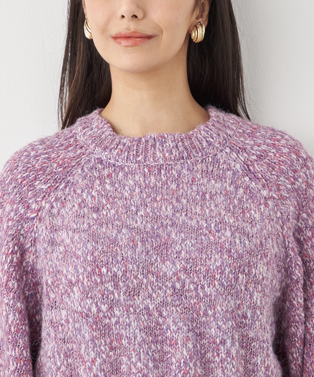 配色コンパクトニット