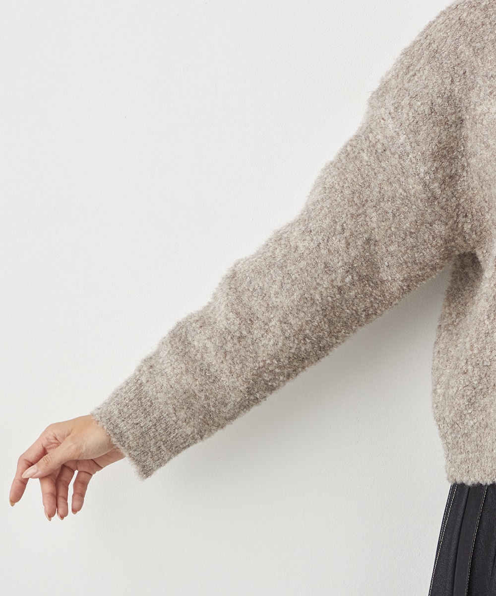 ハート釦カーディガン