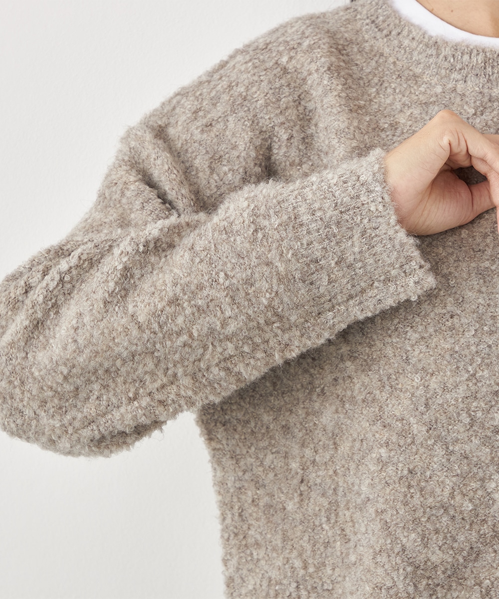 ハート釦カーディガン