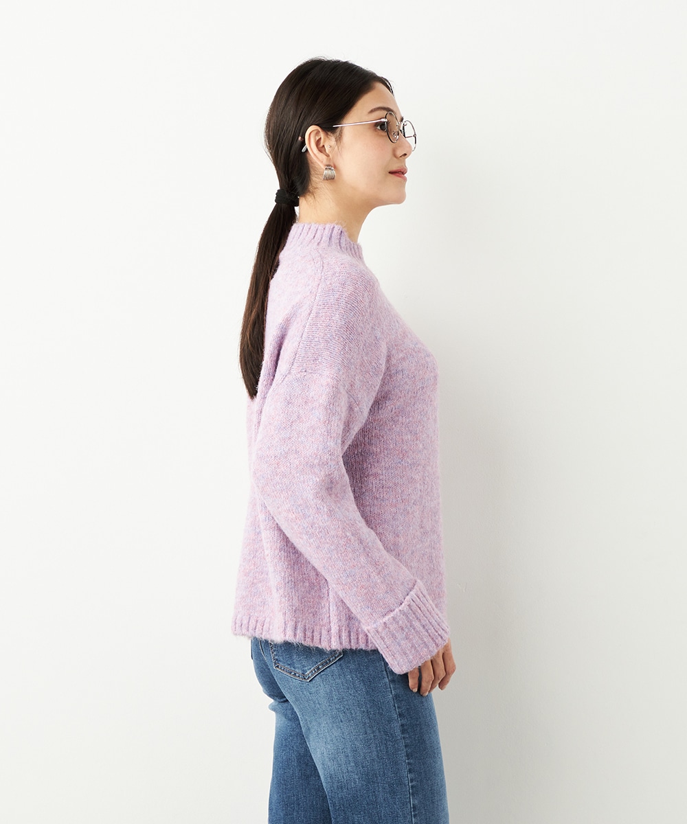 MIXタートルニット