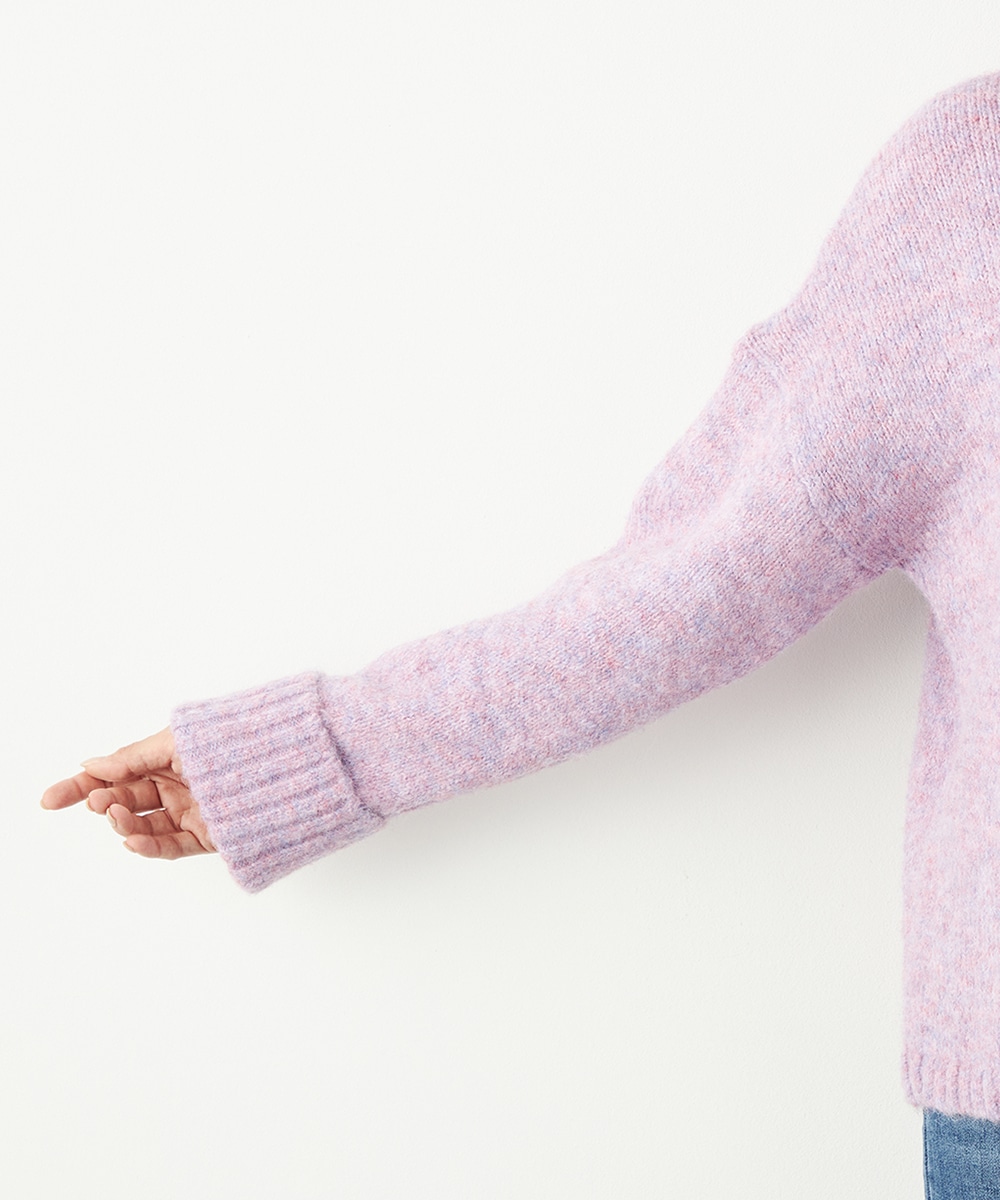 MIXタートルニット