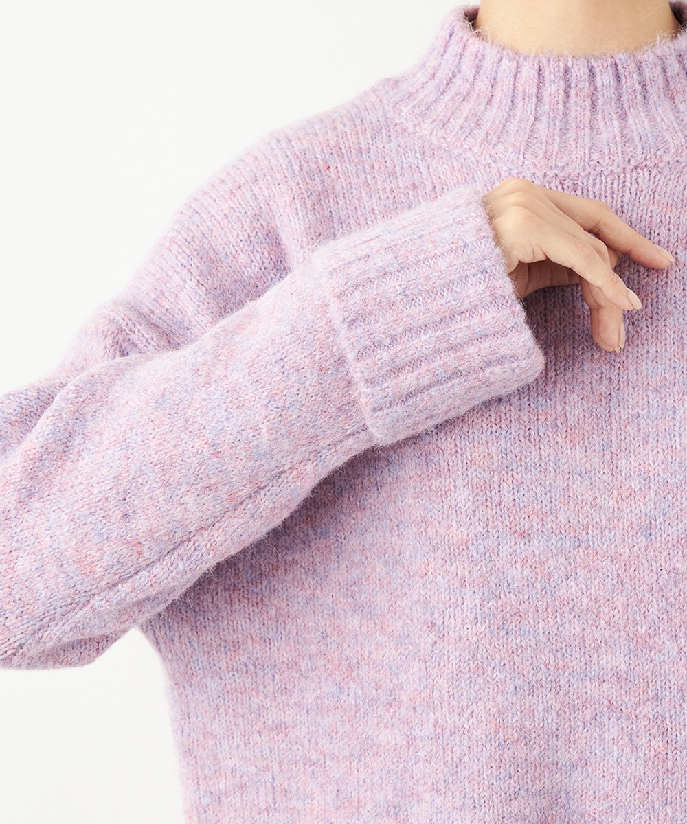 MIXタートルニット