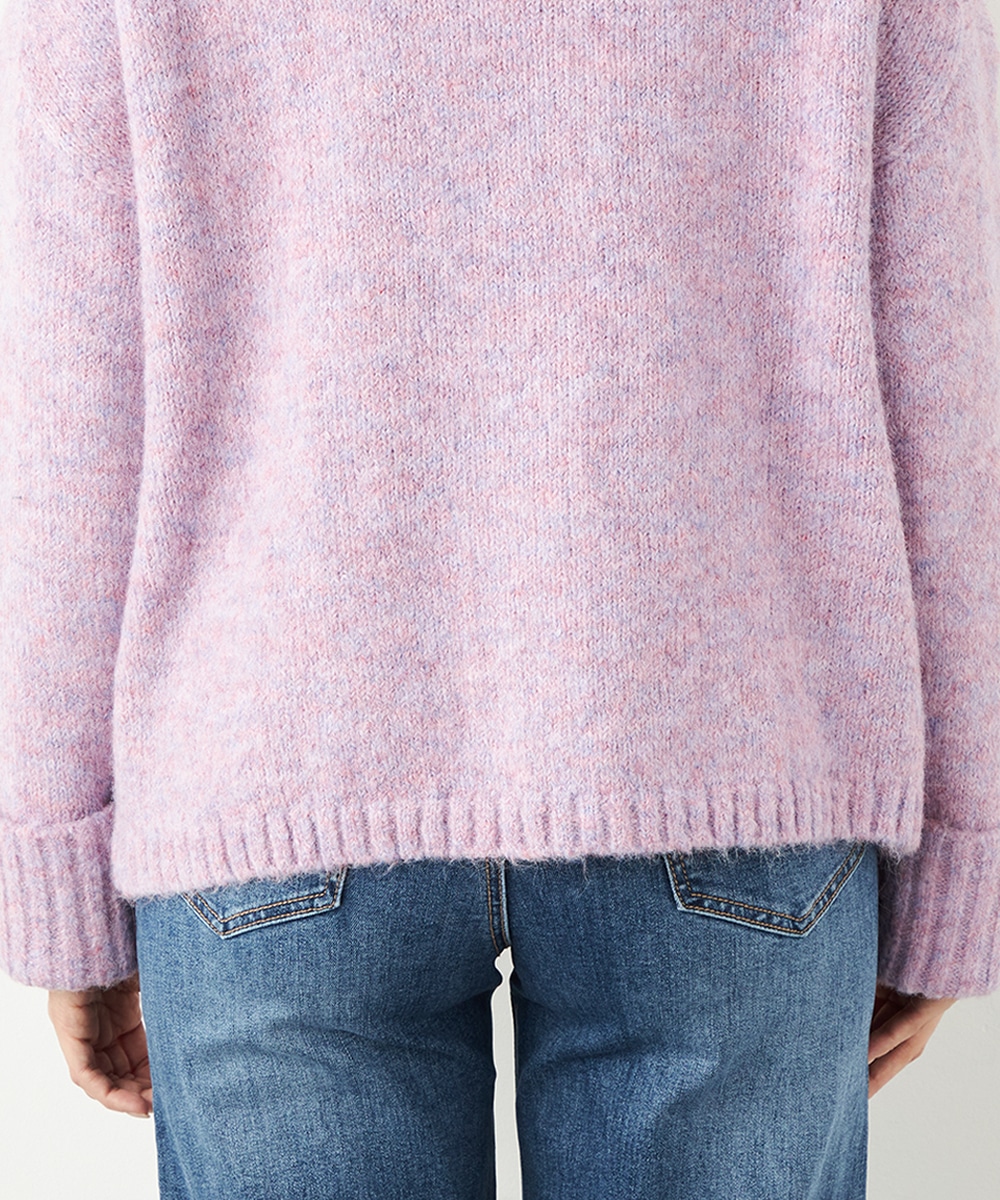 MIXタートルニット