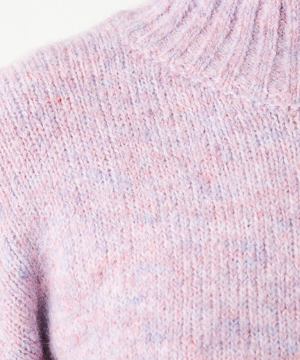 MIXタートルニット