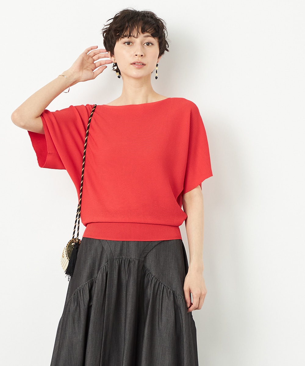  armoire capriceのドルマンスリーブニット