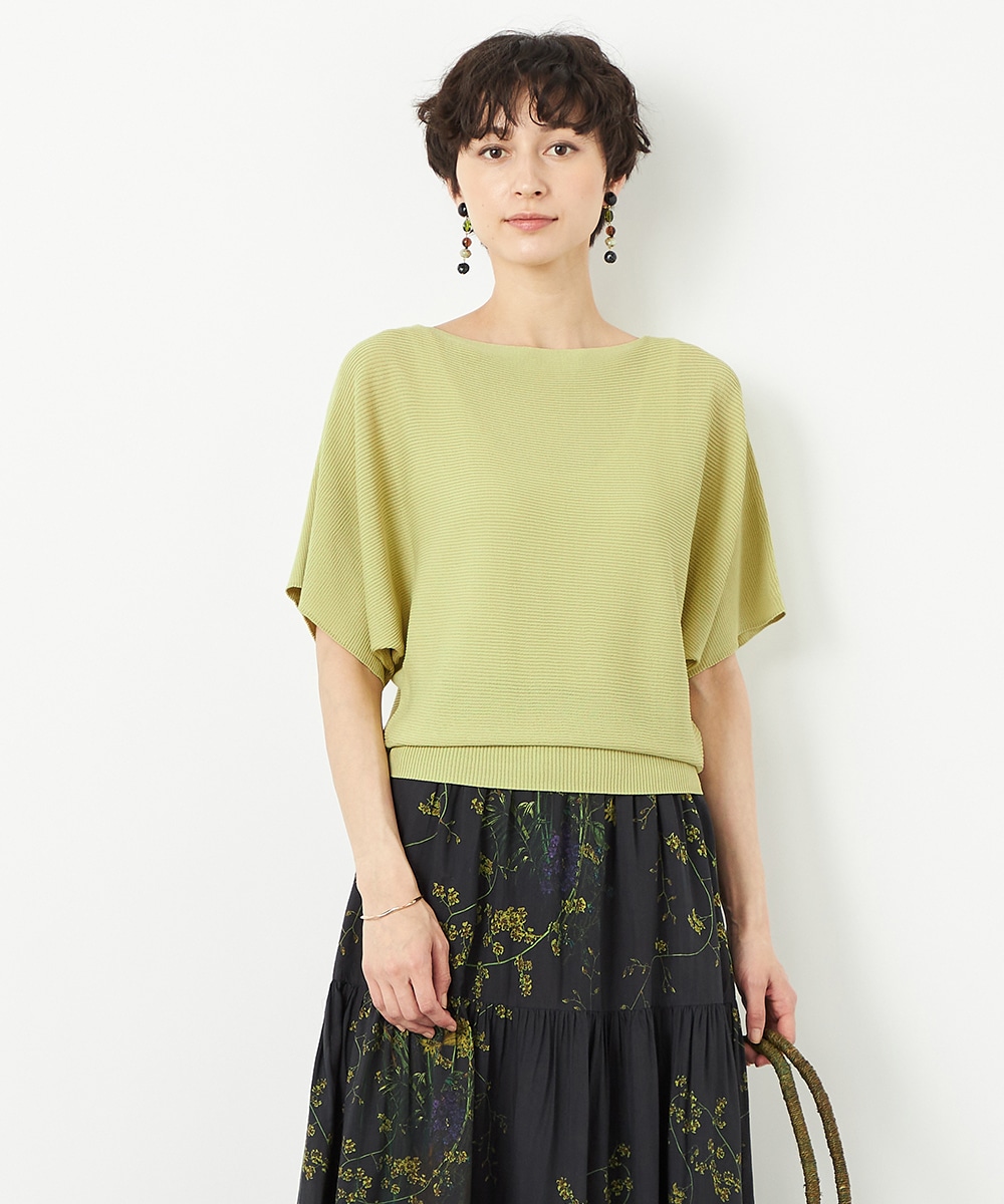 armoire capriceのドルマンスリーブニット